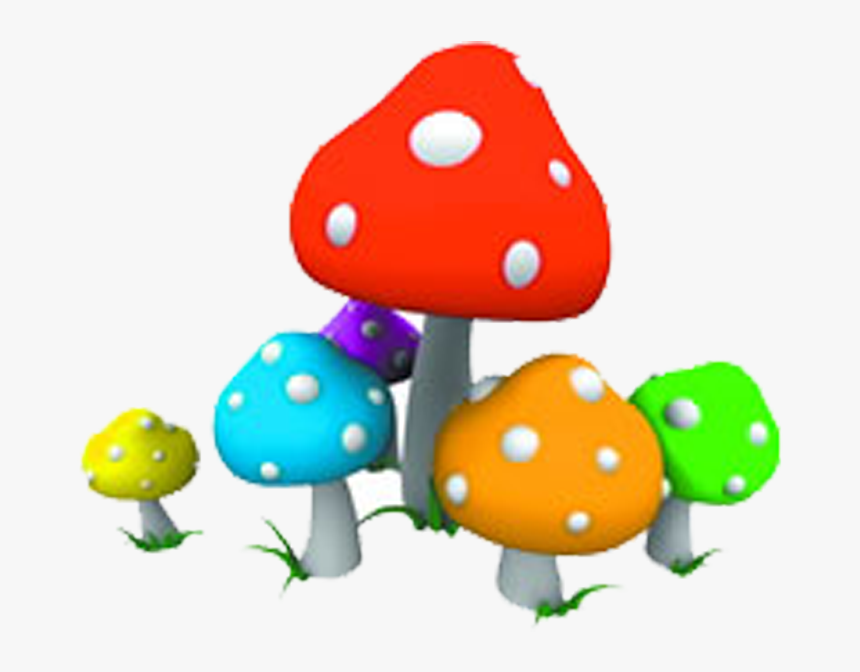 Mushrooms Clipart Colorful Mushroom - Colorful Mushrooms Clipart Transparent Png, Png Download, Free Download