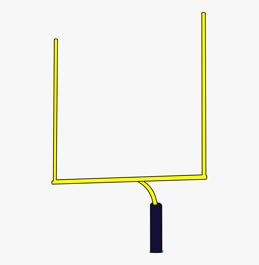 Goal Clipart Printable - American Football Goal Png, Transparent Png, Free Download