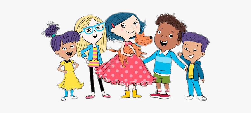 Dot And Her Friends - Amis Png, Transparent Png, Free Download