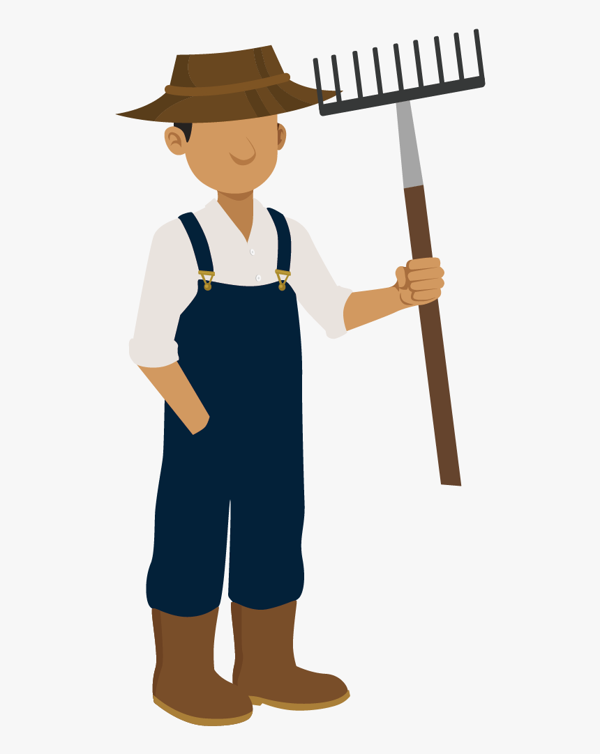 Farmer Clipart Png, Transparent Png, Free Download