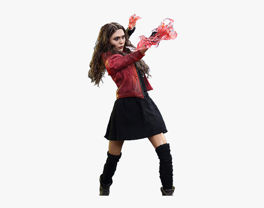 Scarlet Witch Avengers 2 Png - Scarlet Witch Costume, Transparent Png, Free Download