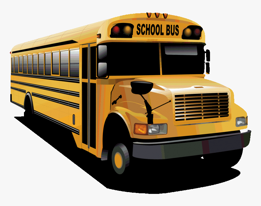 School Bus Clipart - Vector School Bus Clipart, HD Png Download, Free Download