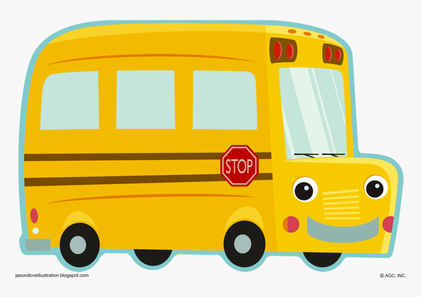 Cute Bus Png Clipart Bus Clip Art - Cute Bus Clipart, Transparent Png, Free Download