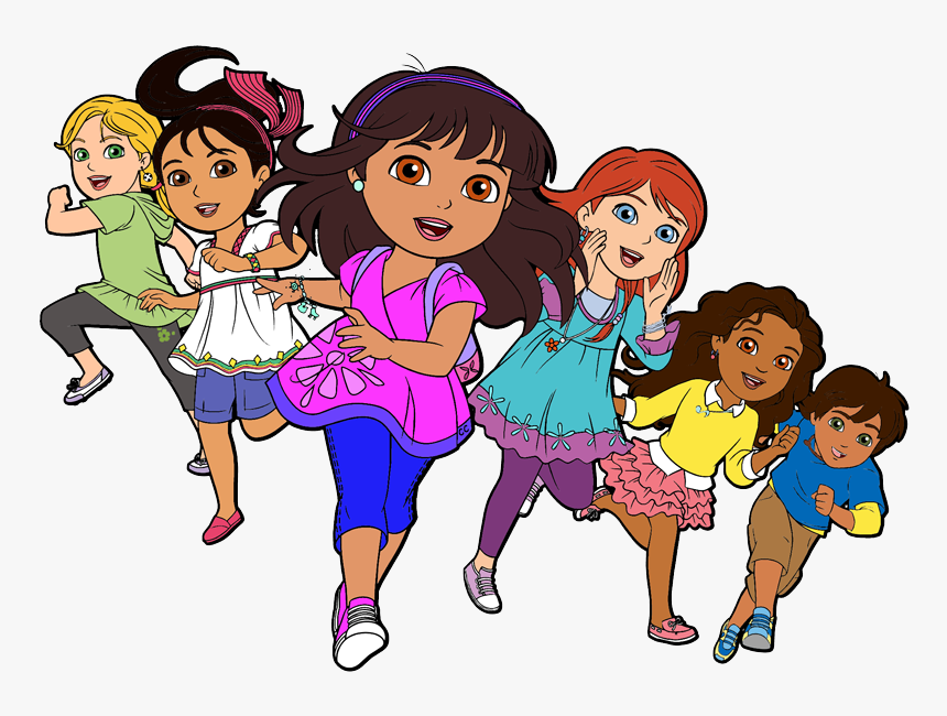 Friendship Clipart Cartoon Friend - Friends Image In Cartoon, HD Png Download, Free Download