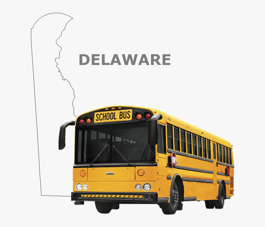 Buses In A Row - School Bus, HD Png Download, Free Download