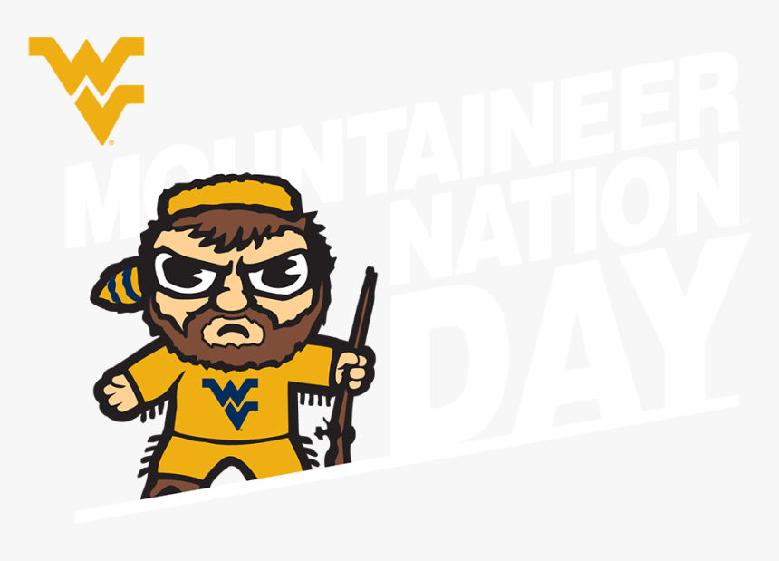 Mountaineer Nation Day Logo - West Virginia University Mountaineer, HD Png Download, Free Download