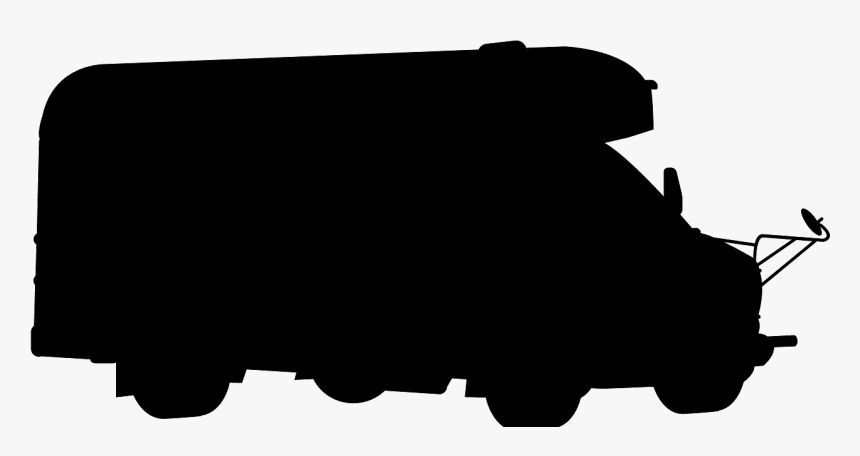 Silhouette Of School Bus, HD Png Download, Free Download