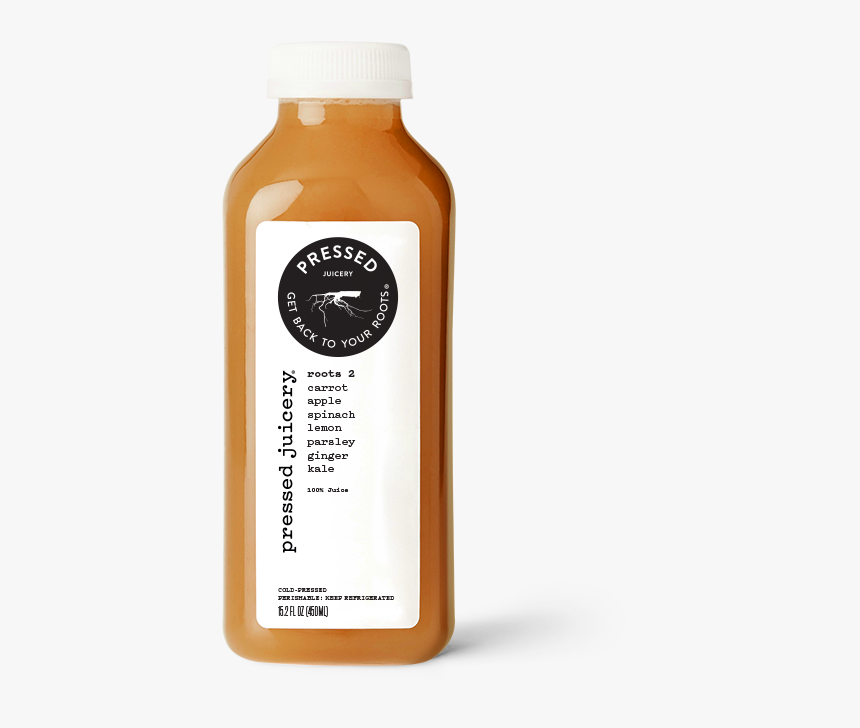 Roots - Pressed Juicery Orange Turmeric, HD Png Download, Free Download