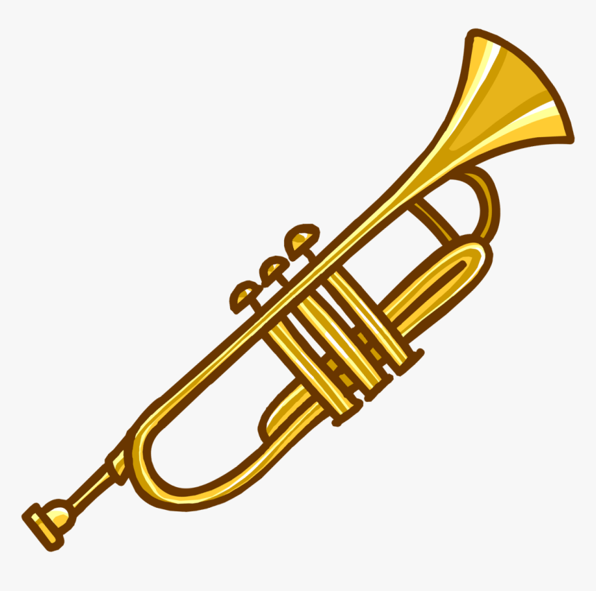 Emoticon-trumpet - Transparent Background Trumpet Clipart, HD Png Download, Free Download