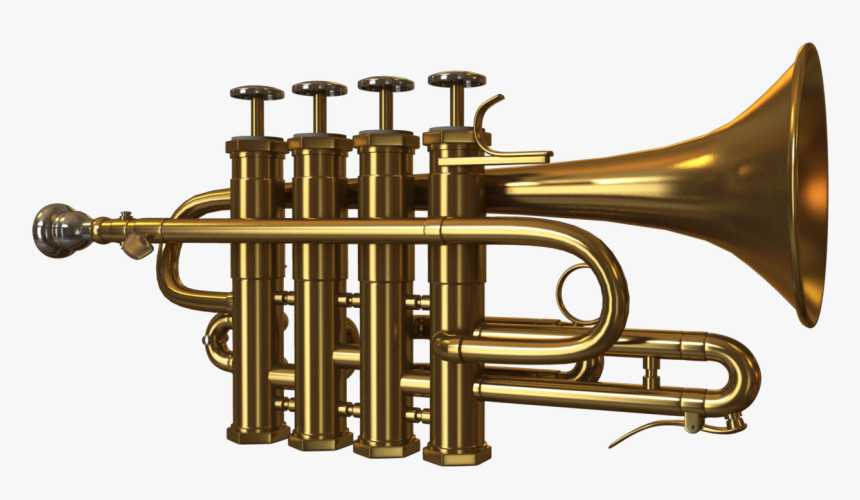 Trumpet Png Image - Png Format Music Instruments Png, Transparent Png, Free Download