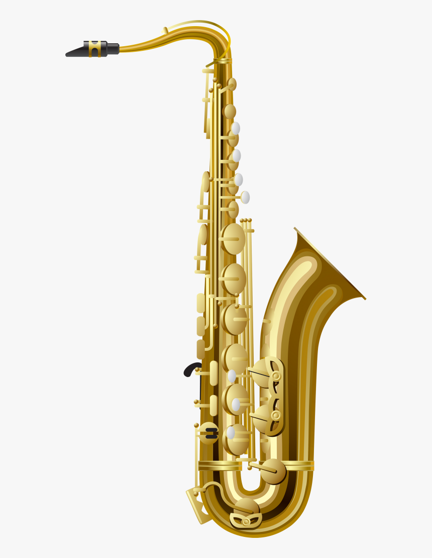 Trumpet Png Free Download - Saxophone Png, Transparent Png, Free Download