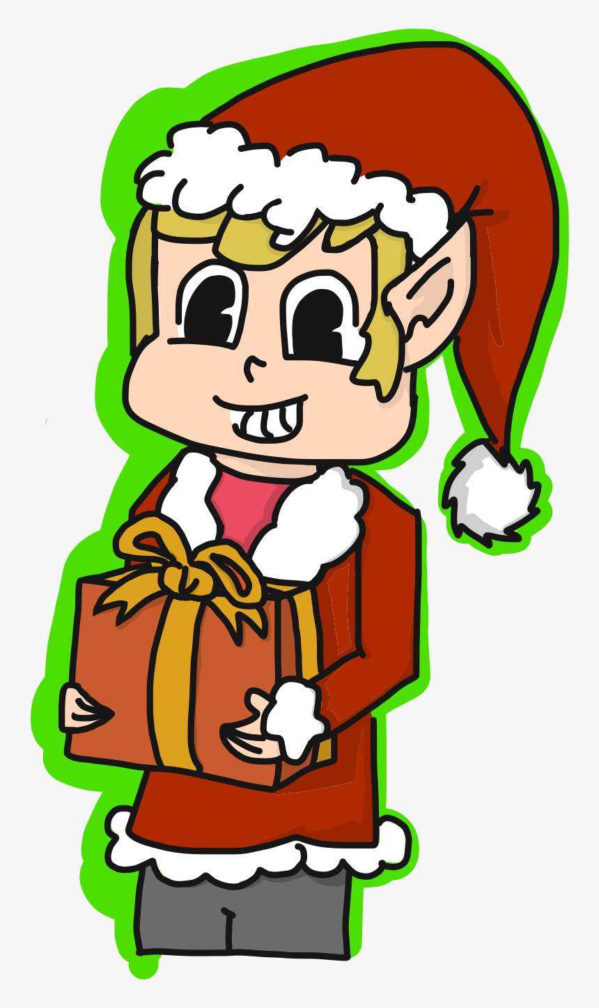 Christmas Link - Cartoon, HD Png Download, Free Download