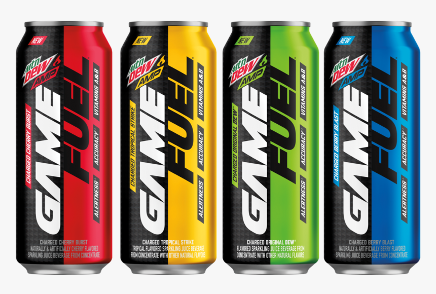 Mtn Dew Amp Game Fuel - Mountain Dew Game Fuel, HD Png Download, Free Download