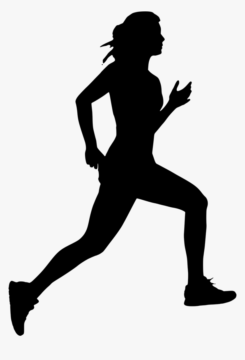 Silhouette Of Someone Running , Png Download - Silhouette Of Someone Running, Transparent Png, Free Download