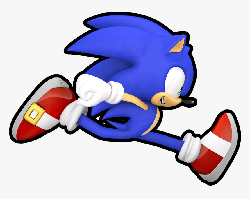 Sonic Runners Sonic Running, HD Png Download, Free Download