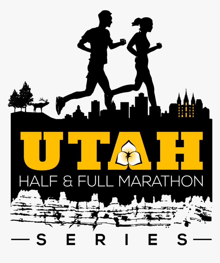 Series Utah Half Marathon - Salt Lake City Cityscape 11, HD Png Download, Free Download