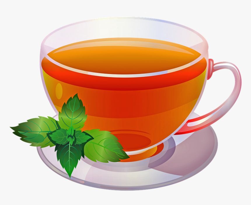 Tea, Lemon, Mint, Black Tea, Herbal Tea, Sugar, Drink - Lemon Tea Cup Png, Transparent Png, Free Download