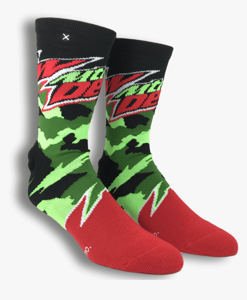 Mountain Dew Socks By Odd Sox"
 Class= - Sock, HD Png Download, Free Download