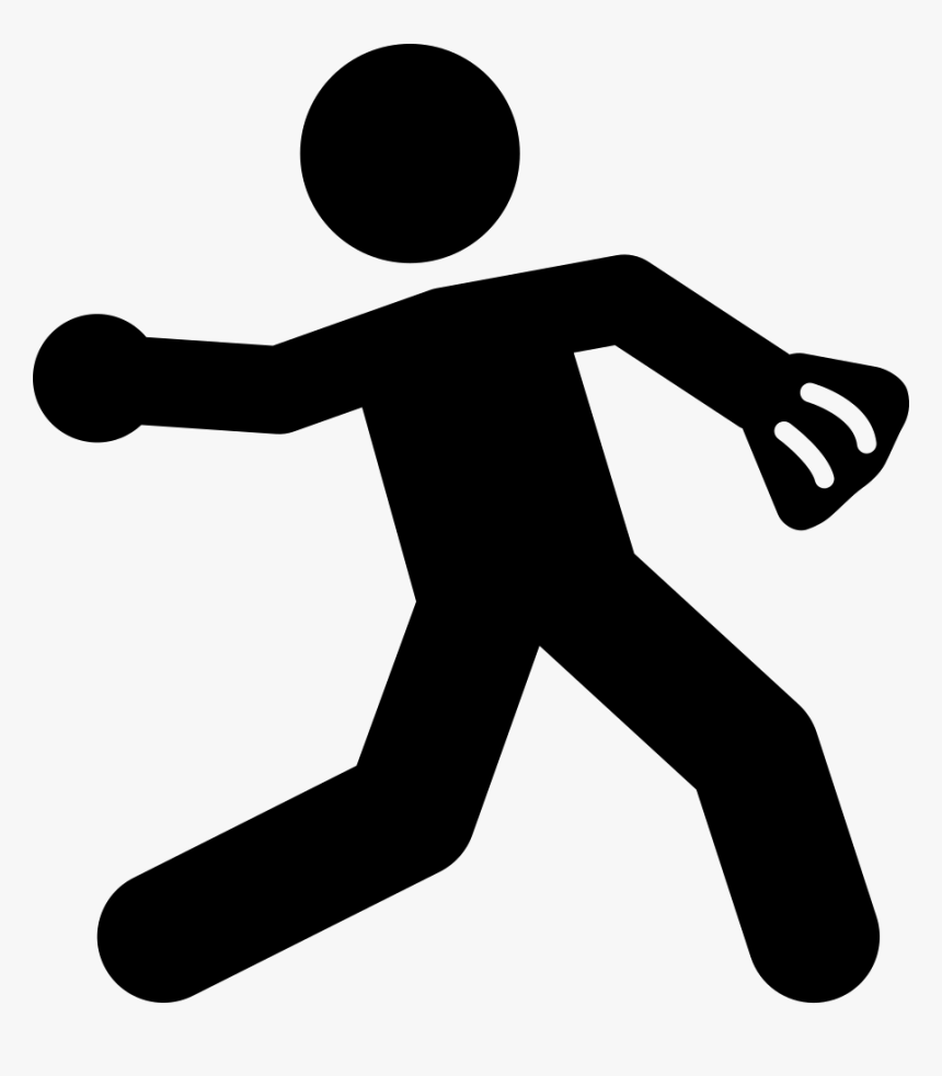 Softball Player - Softball Icon Png, Transparent Png, Free Download