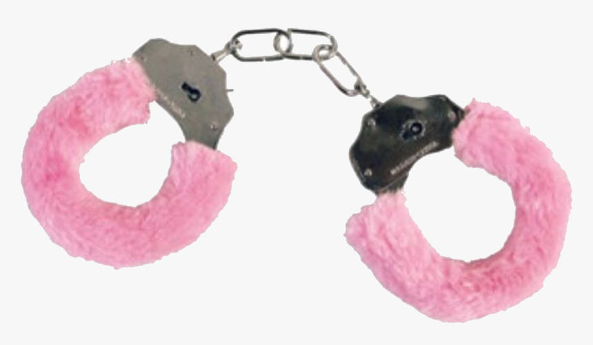 #handcuffs #pinkaesthetic #fur #aestheticpng #png #aesthetic - Furry Pink Handcuffs Transparent, Png Download, Free Download