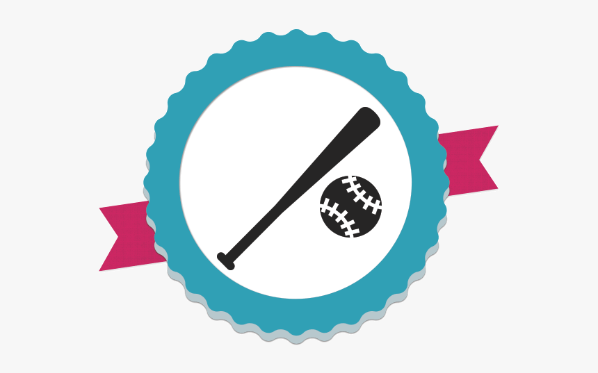 Softball Background Transparent Png - Circle Ribbon Vector Png, Png Download, Free Download