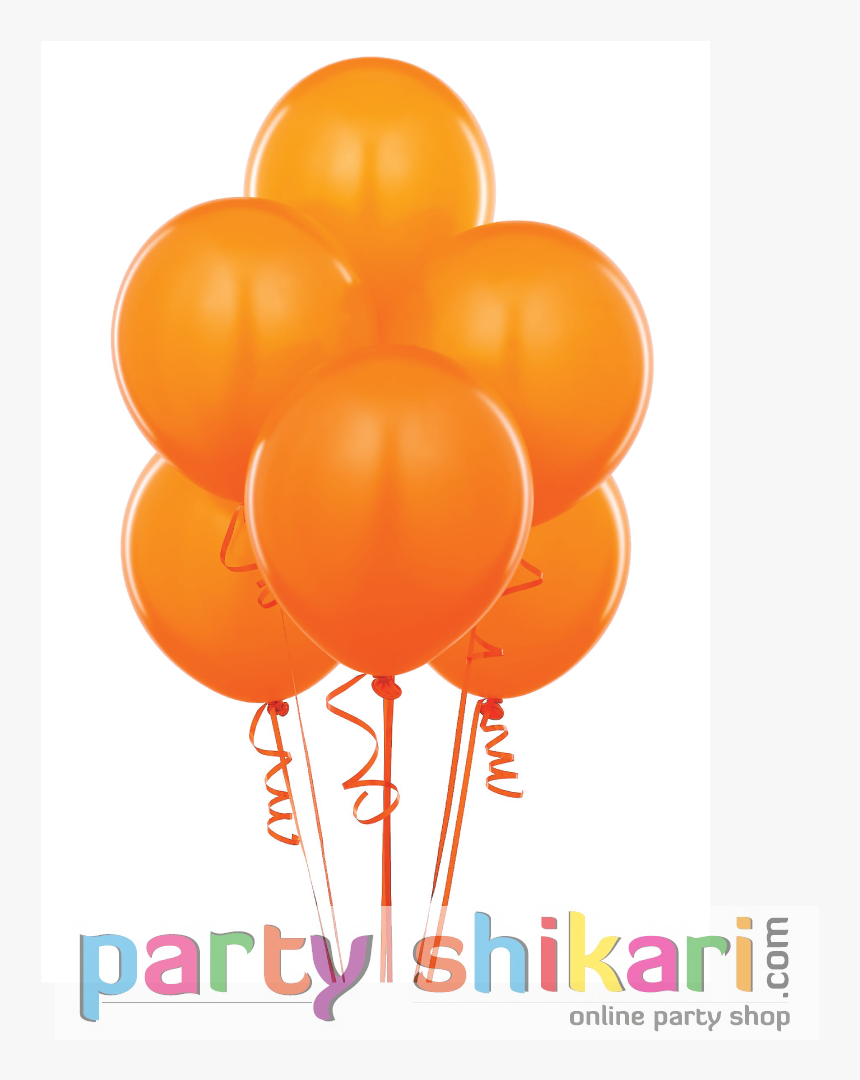 Orange Balloons, HD Png Download, Free Download