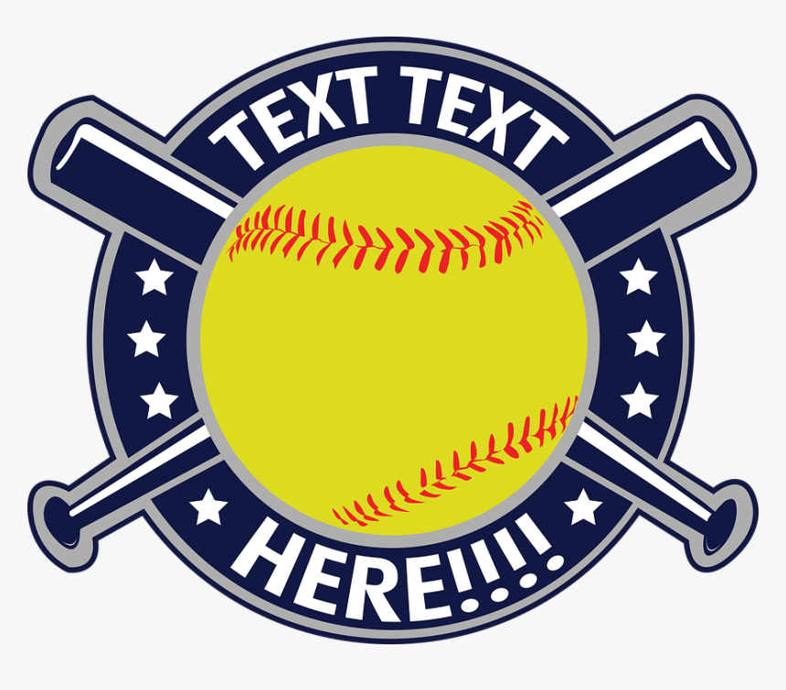 Logo, Softball, Baseball, Sports, Game, Sport - Baseball Clip Art, HD Png Download, Free Download