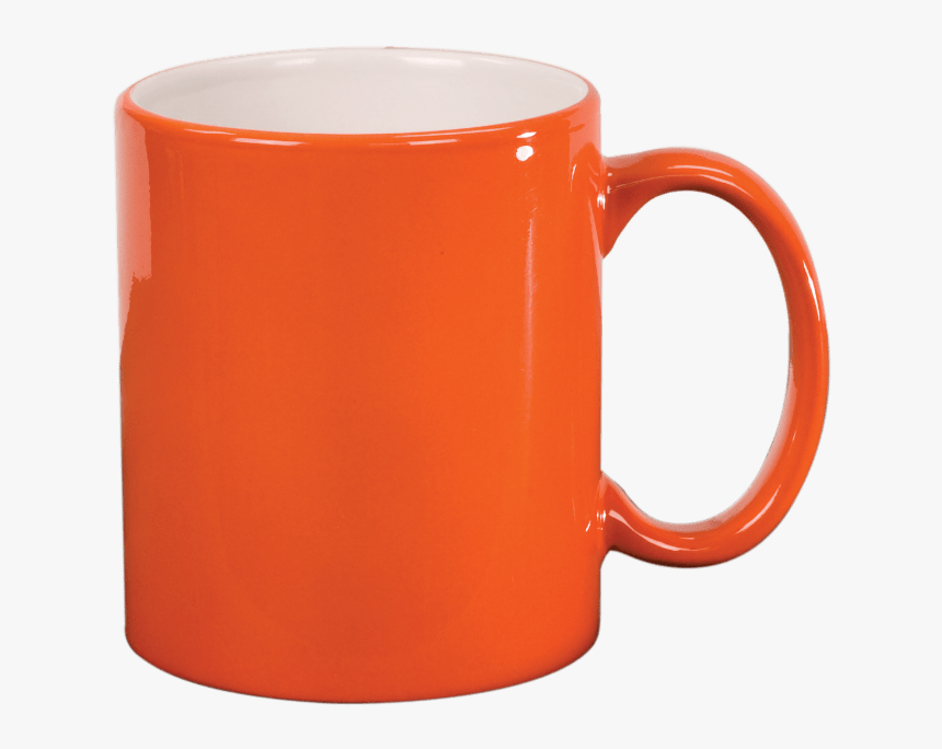 Orange Mug - Mugs Png, Transparent Png, Free Download