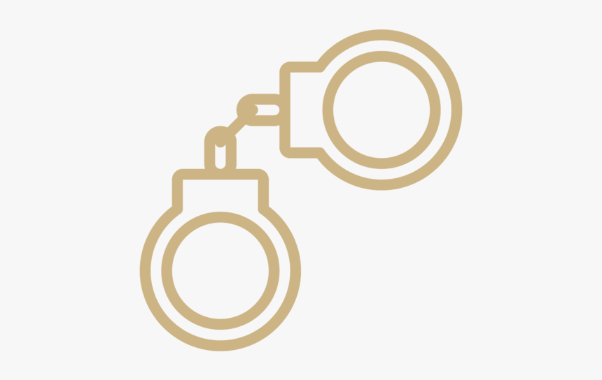 Icon-handcuffs - Circle, HD Png Download, Free Download