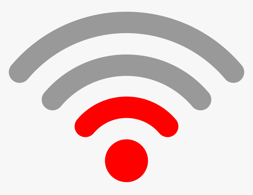ik zal sterk zijn Verval willekeurig Wifi Transparent Low - Bad Wifi Icon, HD Png Download - kindpng