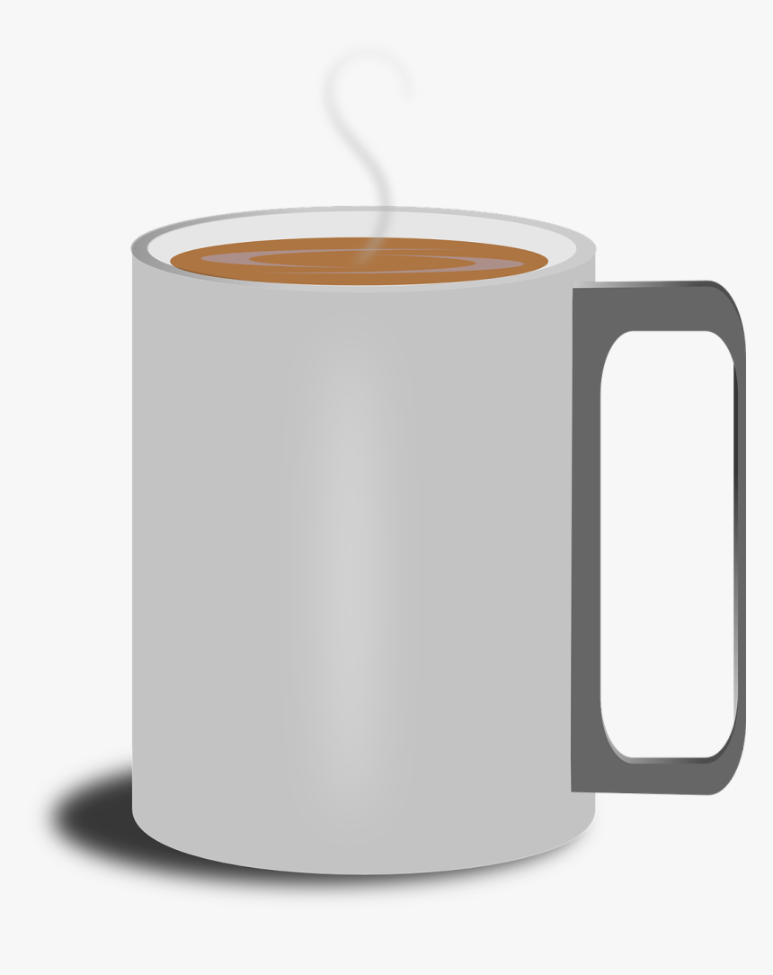 Free Stock Photo Illustration - Steaming Mug Of Coffee Png, Transparent Png, Free Download