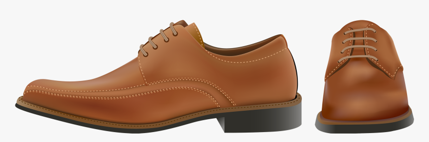 Brown Elegant Men Shoes Png Clipart - Shoes For Men Png, Transparent Png, Free Download