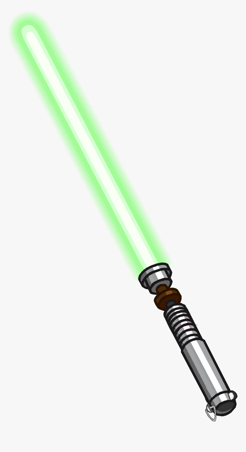 Collection Of Free Yoda Transparent Green Lightsaber - Green Lightsaber Transparent Background, HD Png Download, Free Download