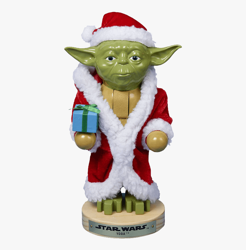Star Wars Santa Yoda Nutcracker - Yoda Nussknacker, HD Png Download, Free Download