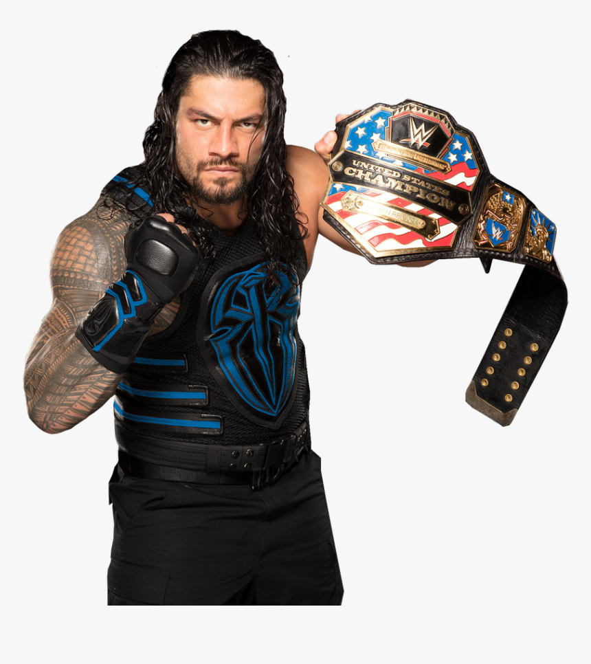 Transparent Roman Reigns Png - Wwe Roman Reigns United States Champion, Png Download, Free Download