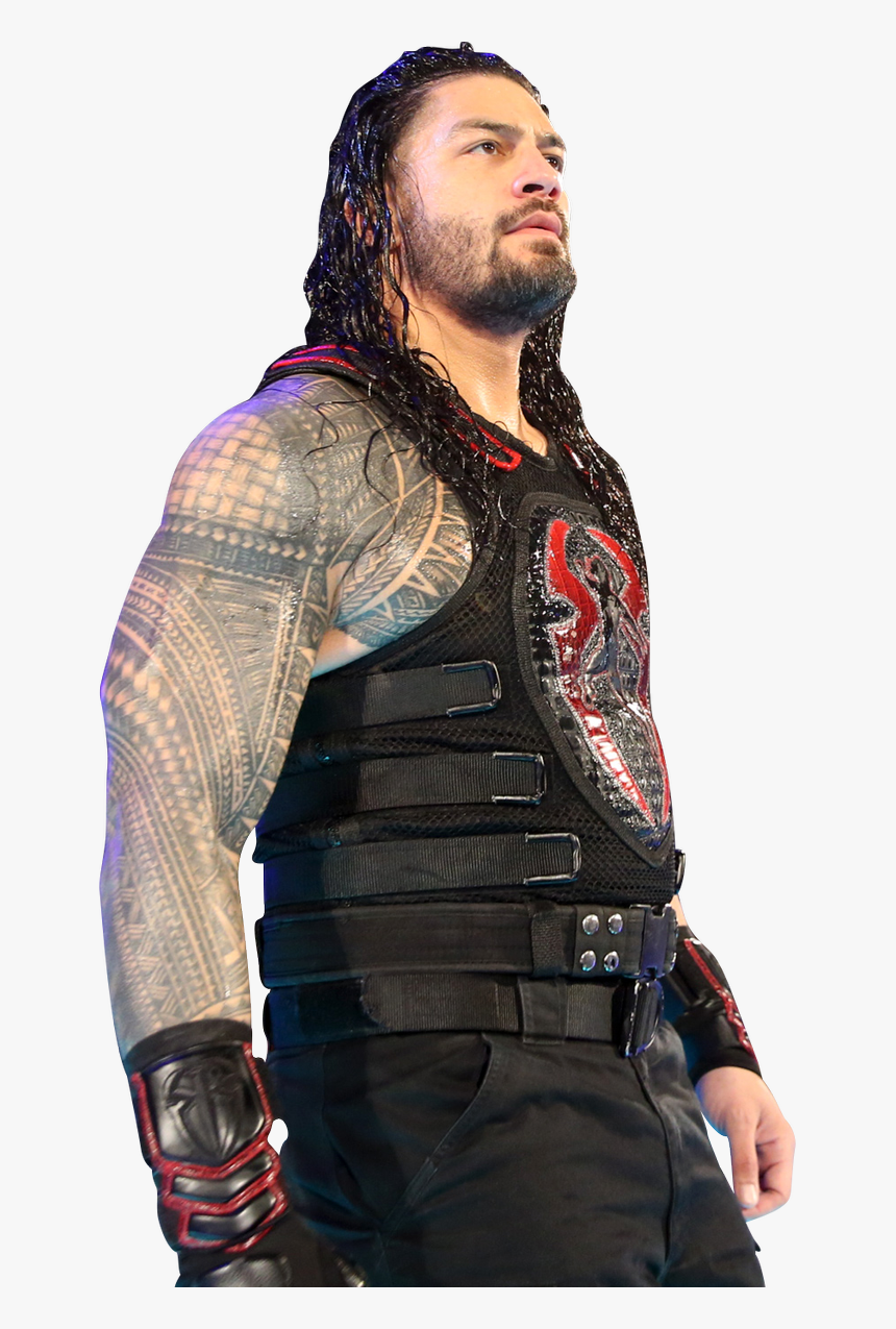 Roman Reigns Lineart - Roman Reigns Red Attire, HD Png Download, Free Download