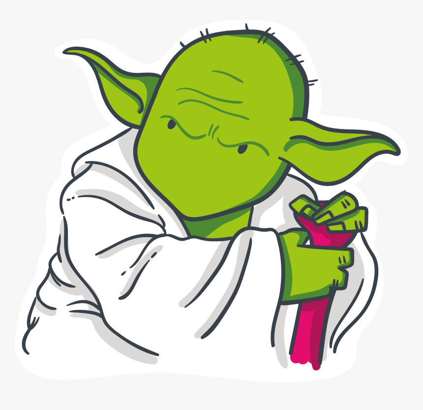 Yoda - Cartoon, HD Png Download, Free Download