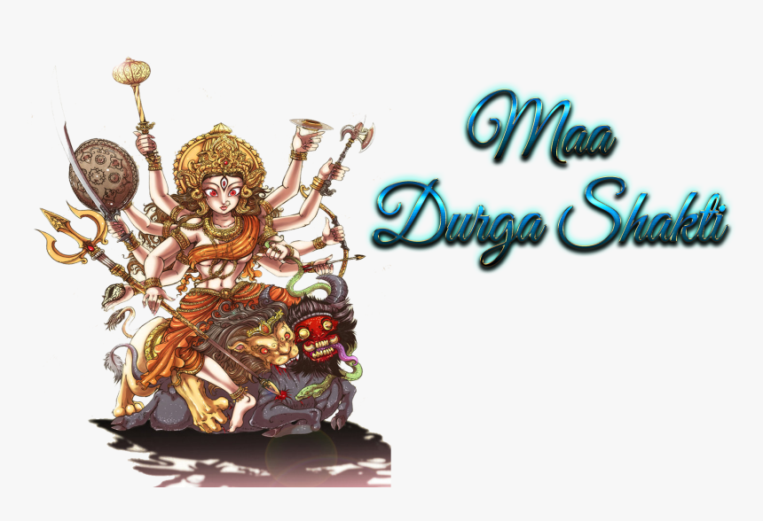 Maa Durga Shakti Png Photos - Maa Durga Png Cartoon File, Transparent Png, Free Download