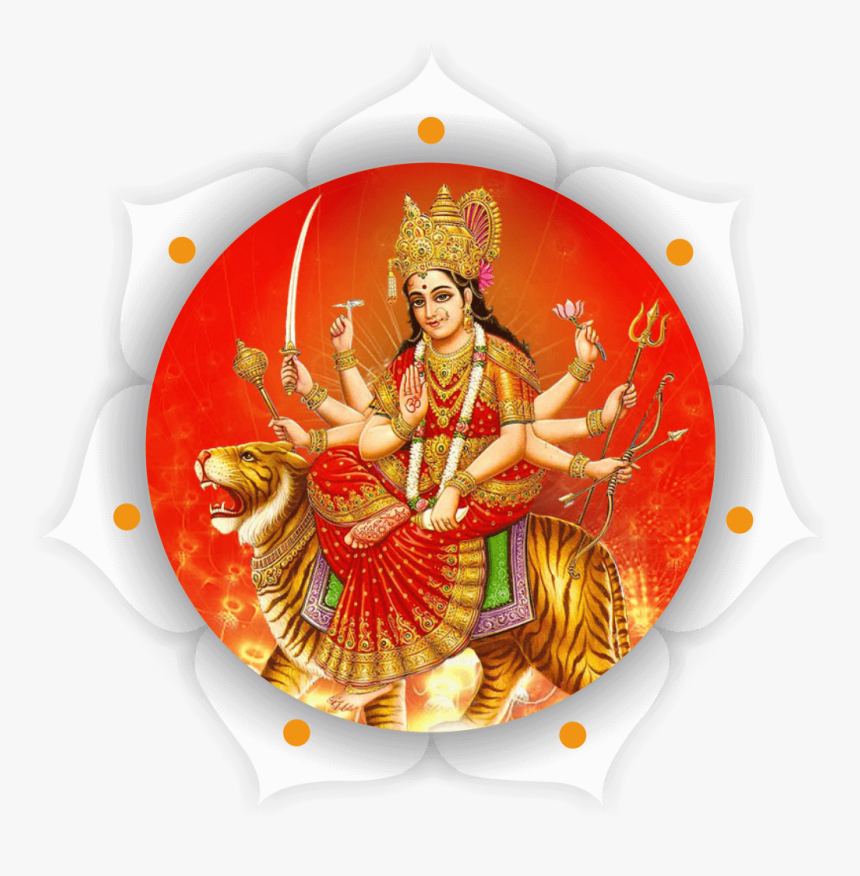 Durga Maa Wallpaper 2010 , Png Download - Maa Durga, Transparent Png, Free Download