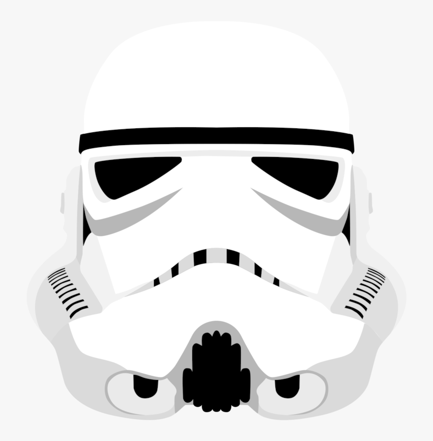 Stormtrooper Helmet Png - Storm Trooper Vector Png, Transparent Png, Free Download