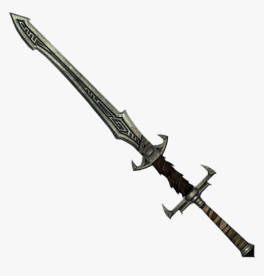 Nordic Greatsword, One Of The Best Greatswords In Skyrim - Nordic Carved Greatsword Skyrim, HD Png Download, Free Download