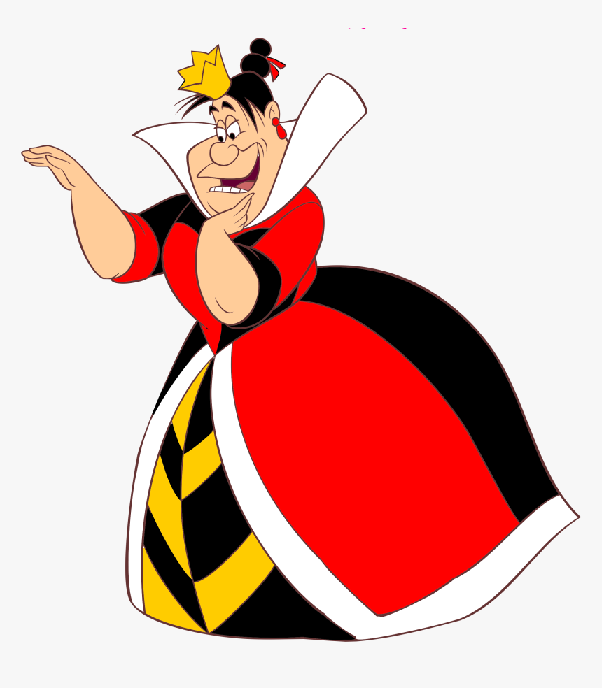 Alice In Wonderland Queen Of Hearts King Of Hearts - Cartoon Red Queen ...