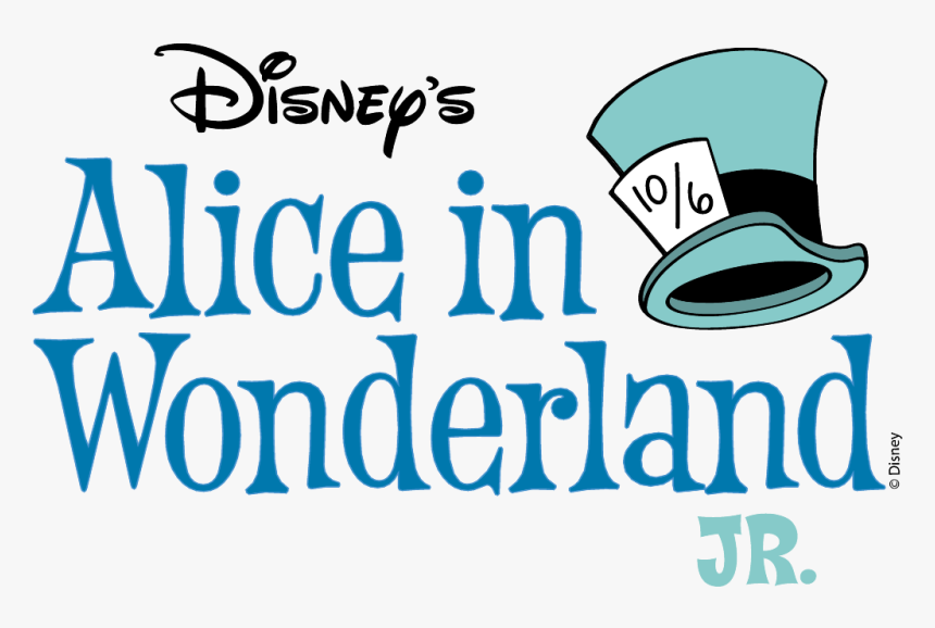 Alice In Wonderland Jr Logo Png, Transparent Png, Free Download