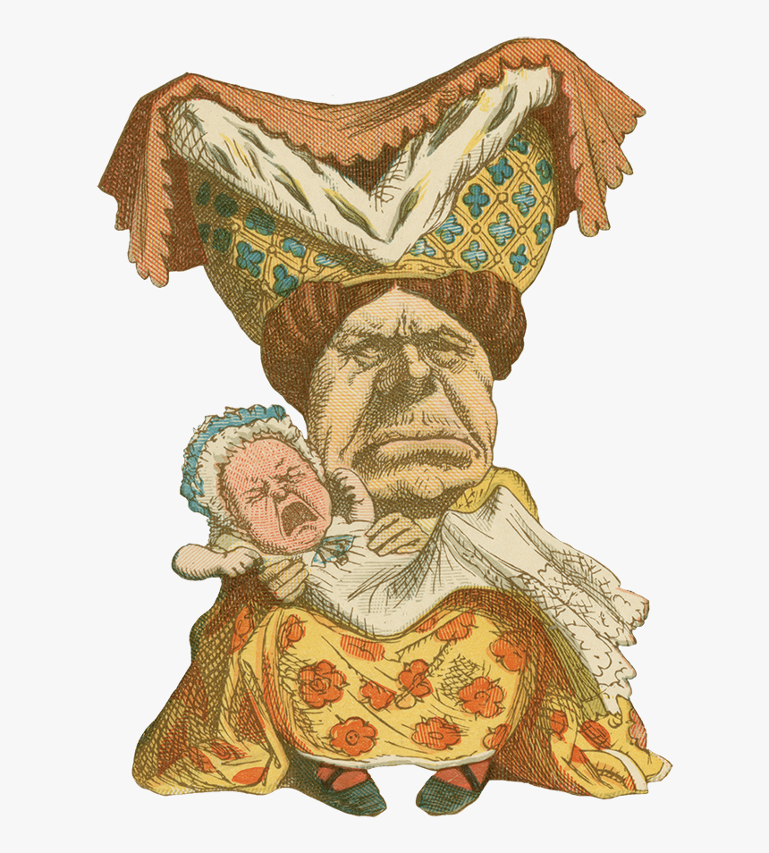 Alice Module2 Nurseryalice1890tenniel - Alice In Wonderland Characters Duchess, HD Png Download, Free Download