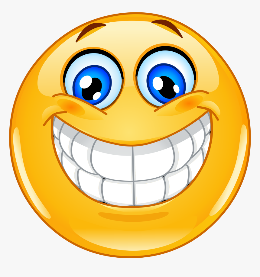 Transparent Smile Emoji Png - Big Smiley Face, Png Download, Free Download