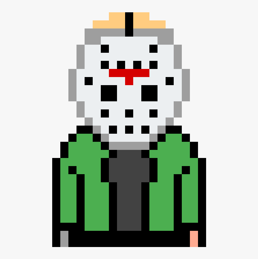 Transparent Jason Voorhees Png - 8 Bit Jason Voorhees, Png Download, Free Download