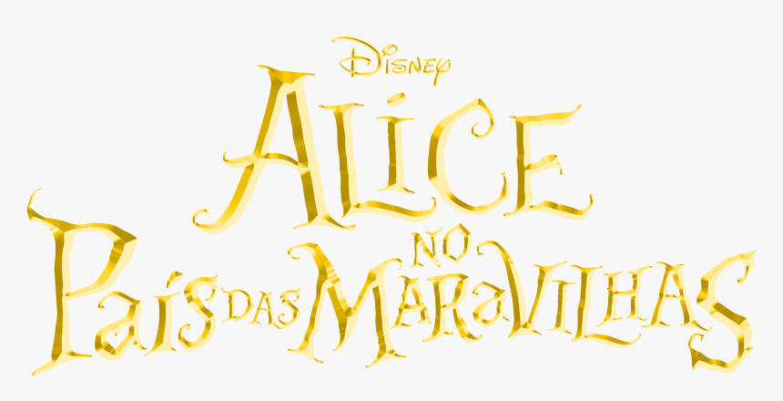 Alice In Wonderland Png Logo, Transparent Png, Free Download