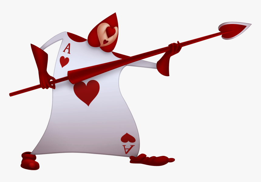 Clip Art Image Of Hearts Khrec - Alice In The Wonderland Png, Transparent Png, Free Download