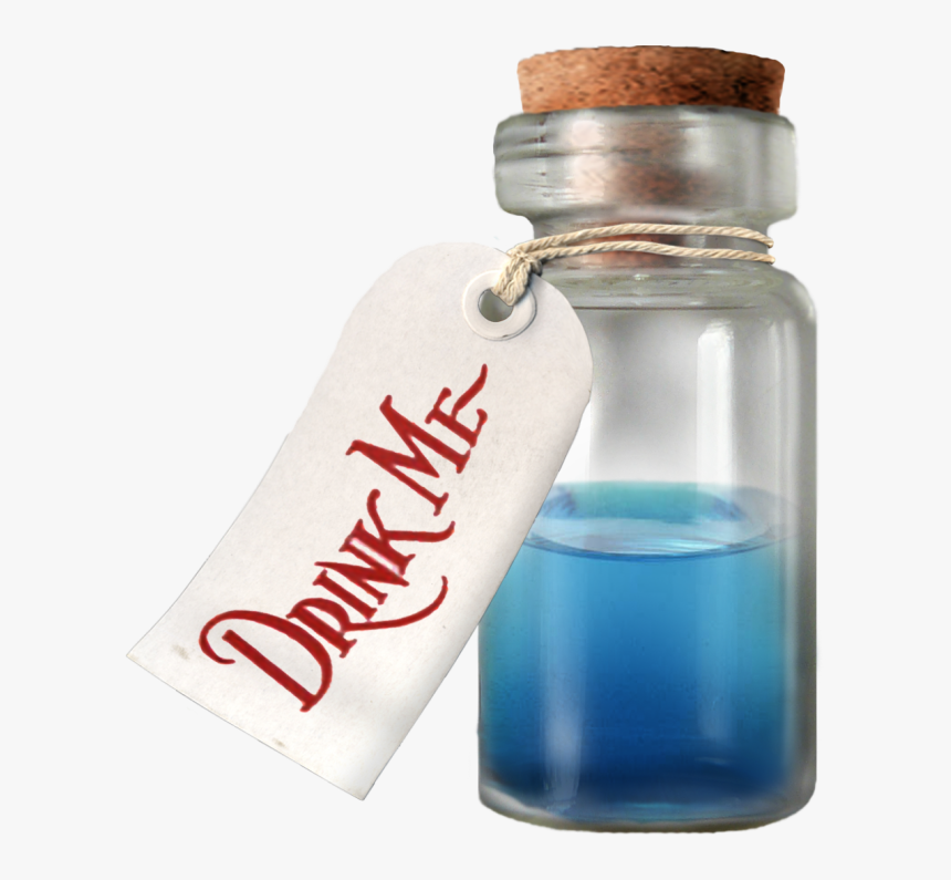 Drink Me Alice And Wonderland Png, Transparent Png, Free Download