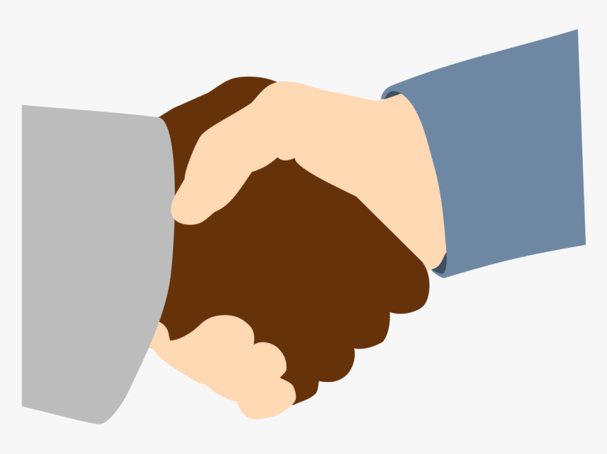 File - Handshake - Svg - Handshake Clip Art, HD Png Download, Free Download